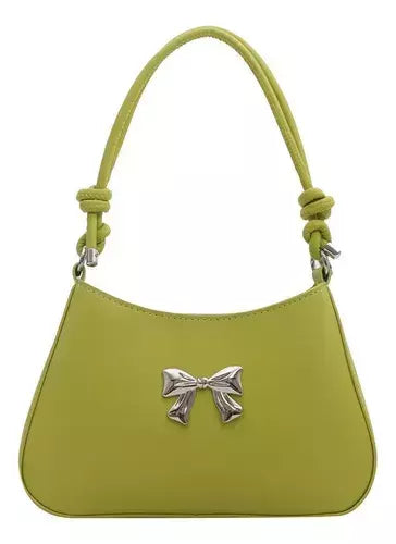 Cartera Mujer Mini Bag Bonnie Il Bandolera Moño Coquette Nudo