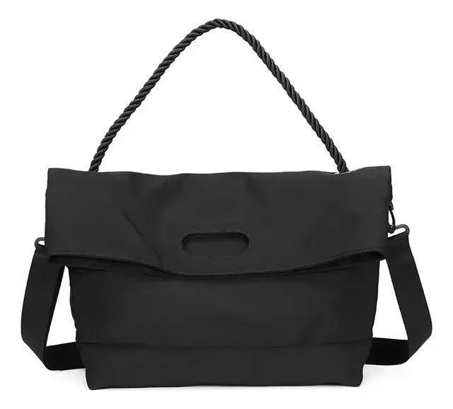 Cartera de Mujer Grande con Correa Ajustable Mistika Black