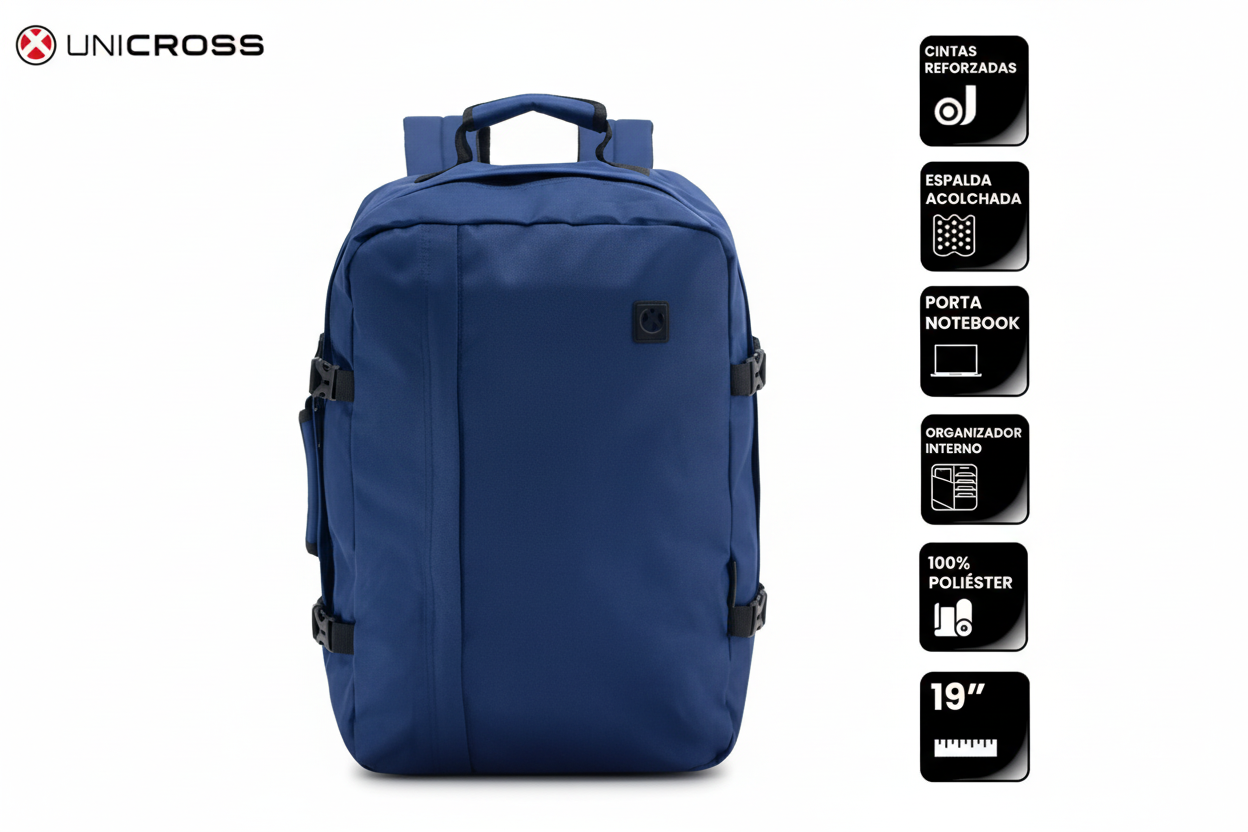 Mochila Unicross con características mejorada