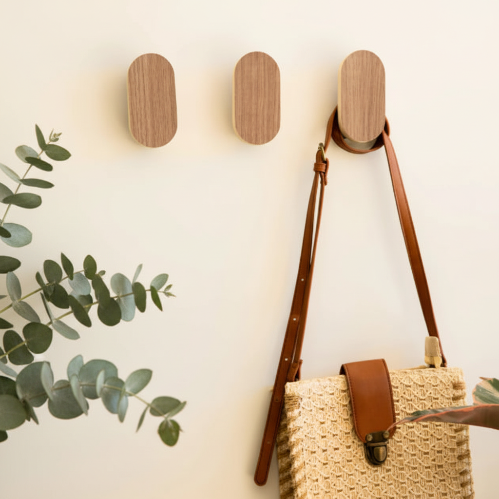 Perchero Praga Oval Paraiso – Set x3 | Elegancia y Orden en tu Espacio