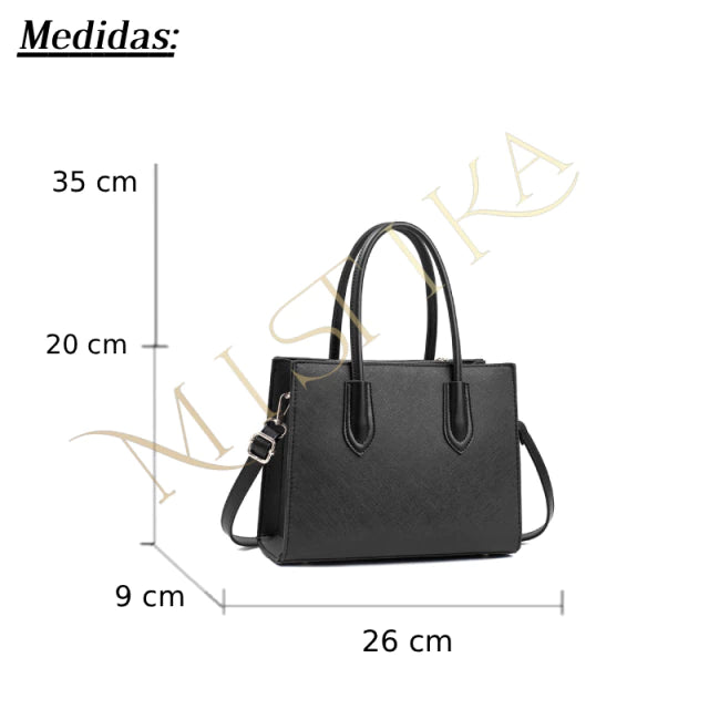 Cartera Mujer Mini Bag Rigida Verona 2 Textura  Moda