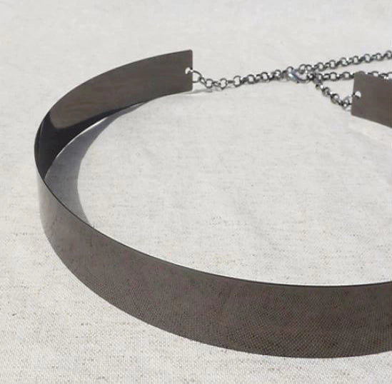 Cinto Caderin Rigido metalico Boda Fiesta Evento Moda