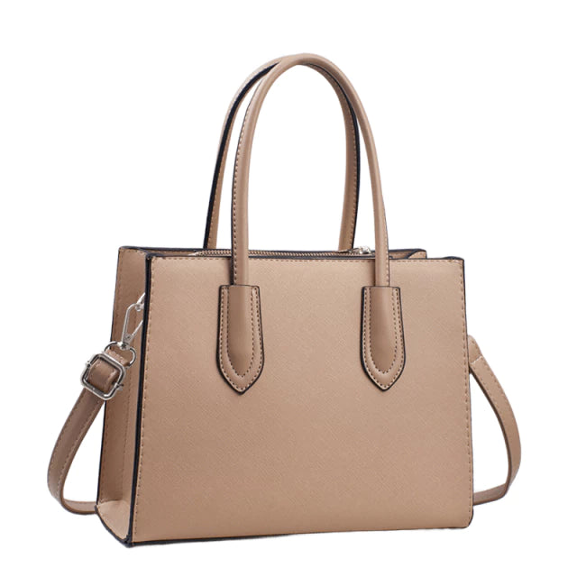 Cartera Mujer Mini Bag Rigida Verona 2 Textura  Moda