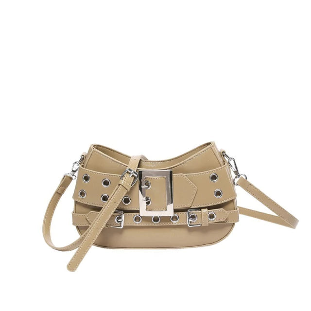 Cartera Mujer Bandolera Arlys Importada Con Hebilla Noche