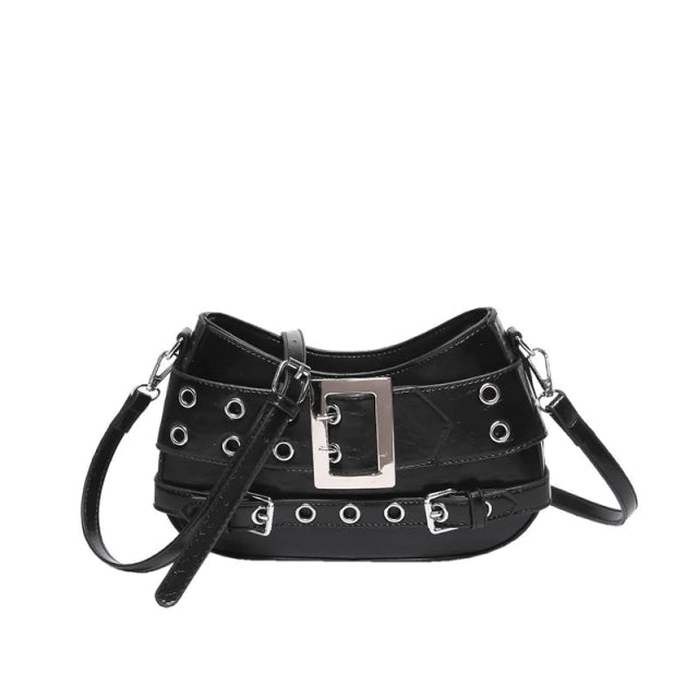 Cartera Mujer Bandolera Arlys Importada Con Hebilla Noche