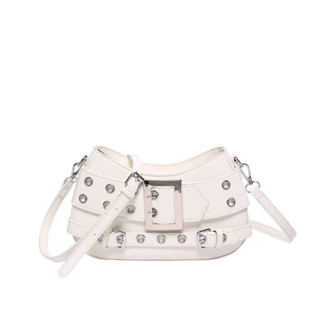 Cartera Mujer Bandolera Arlys Importada Con Hebilla Noche