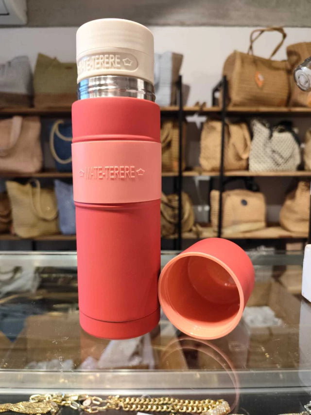 Mate Listo de Acero Inoxidable Autocebante con Diseño Premium de 700ml