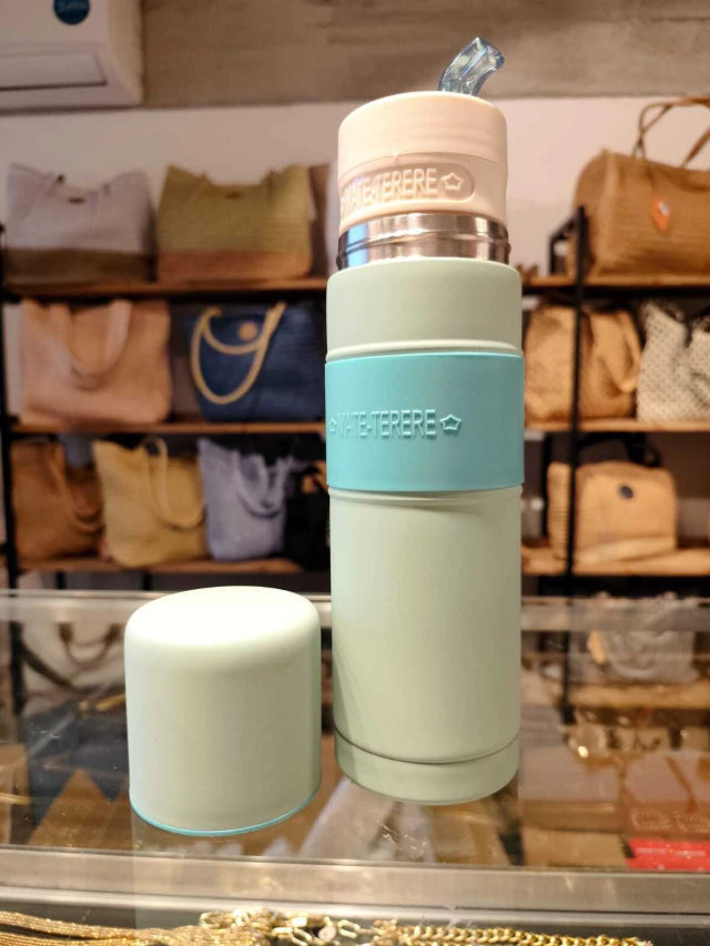 Mate Listo de Acero Inoxidable Autocebante con Diseño Premium de 700ml